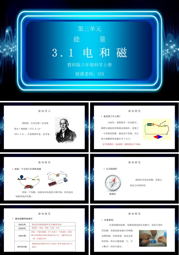 《能量-电和磁》PPT课件