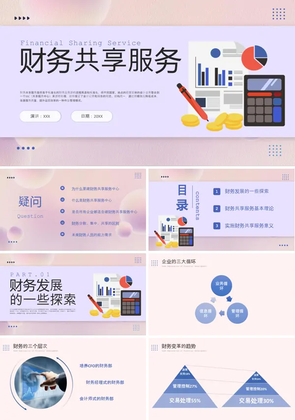 财务共享服务中心解决方案培训课件PPT含讲稿