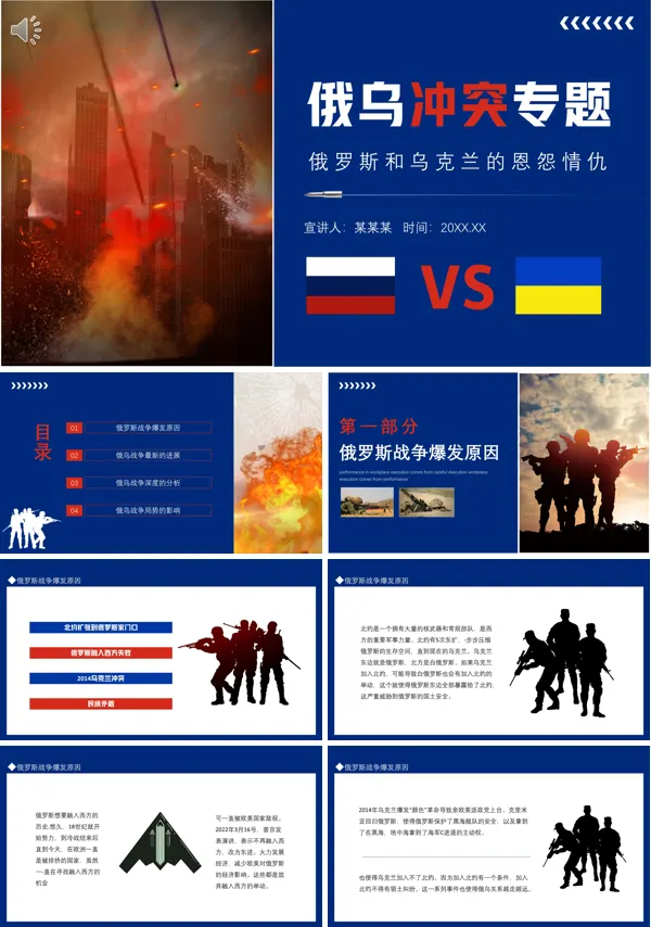 俄乌冲突专题PPT
