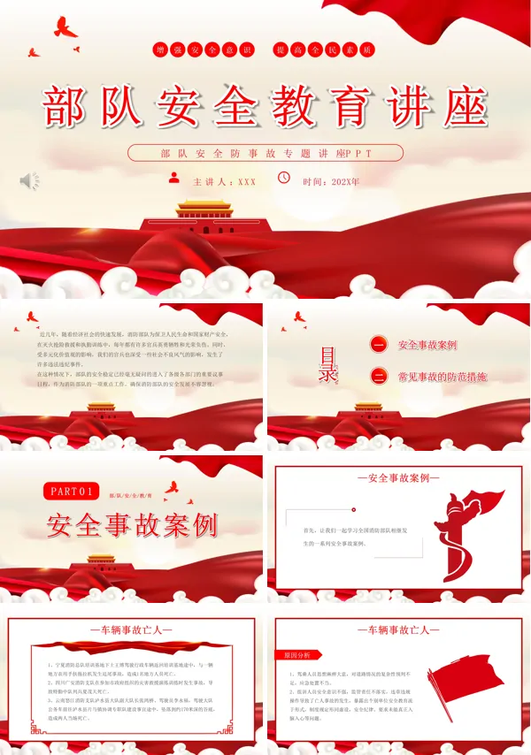 部队安全管理教育ppt课件