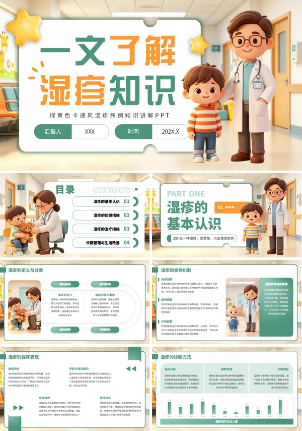 小儿湿疹知识讲解ppt课件含讲稿