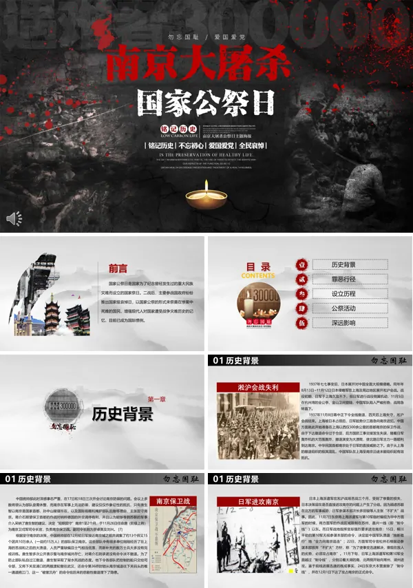 国家公祭日PPT课件