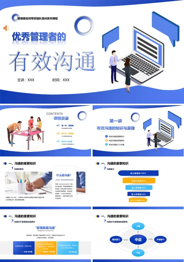 管理者的有效沟通培训PPT
