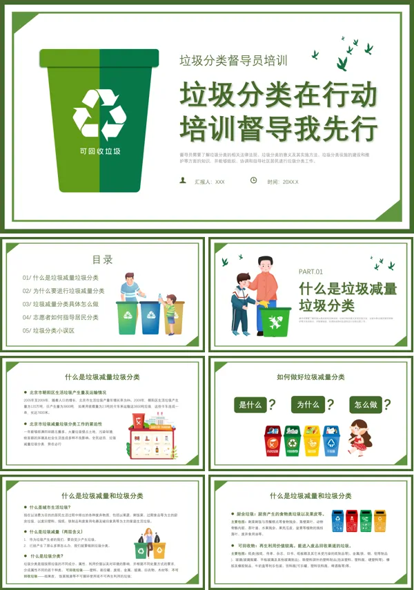 生活垃圾分类督导员培训资料PPT