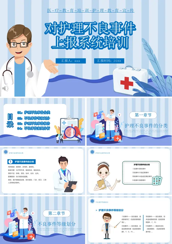 医疗安全不良事件报告制度培训ppt