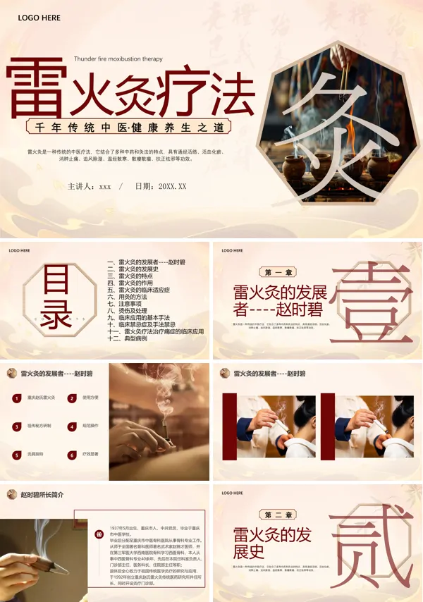 雷火灸技术PPT含讲稿