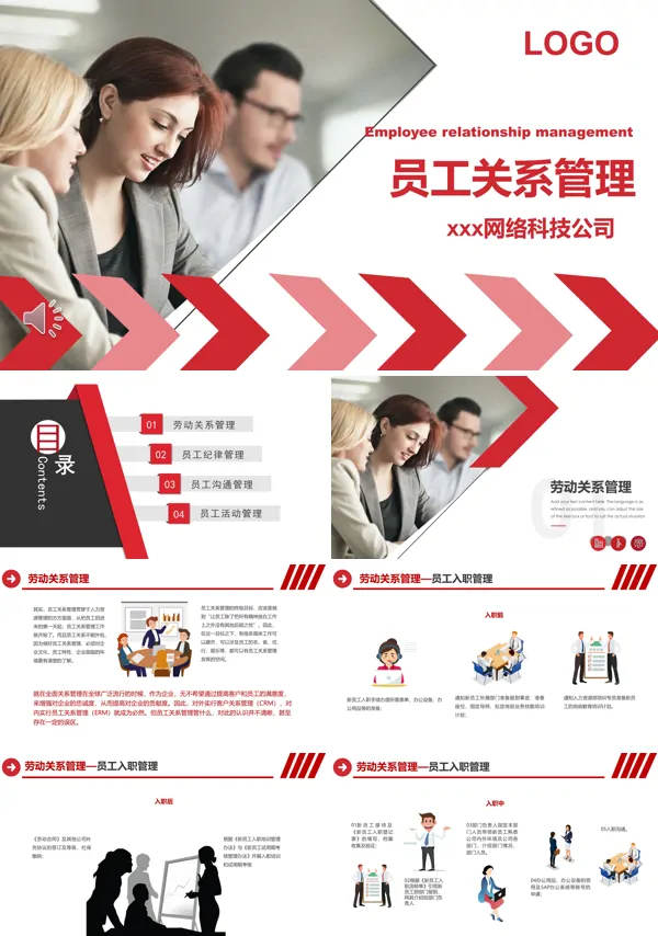 员工关系管理职场培训课件PPT