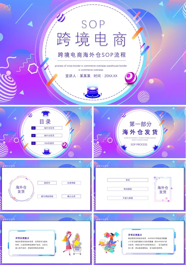 物流sop操作流程PPT