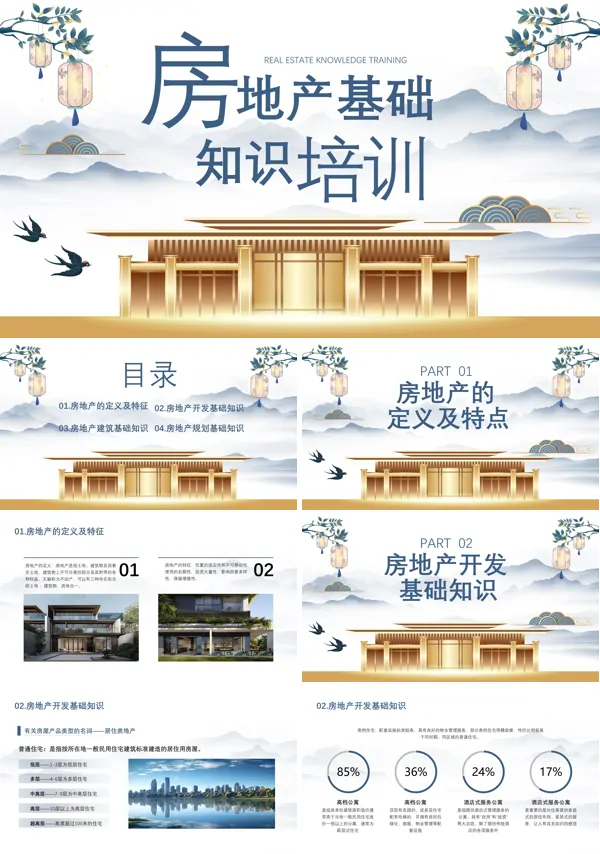 房地产基础知识培训PPT含讲稿