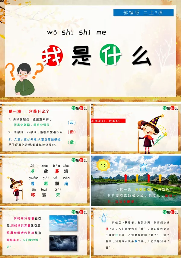 我是什么人教版教案PPT课件