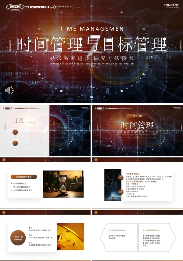 目标和时间管理ppt