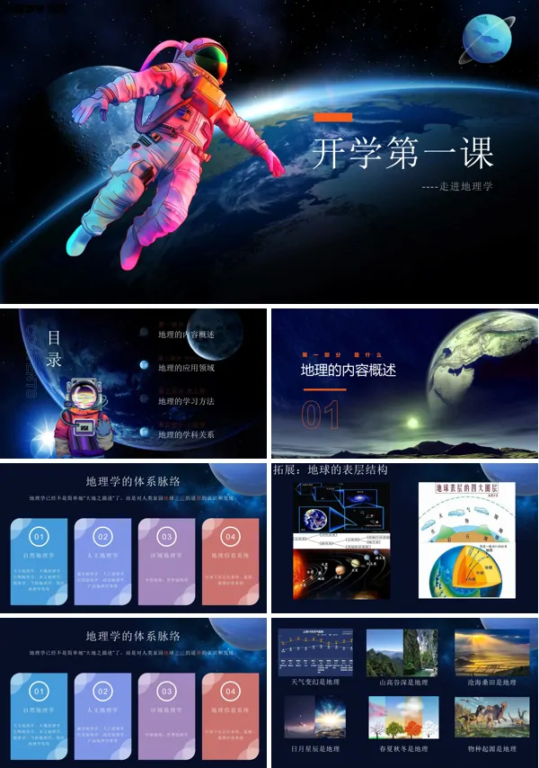 开学第一课走进地理学课件PPT