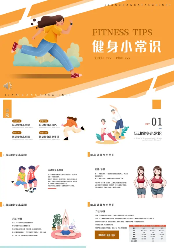 健身基础知识ppt课件