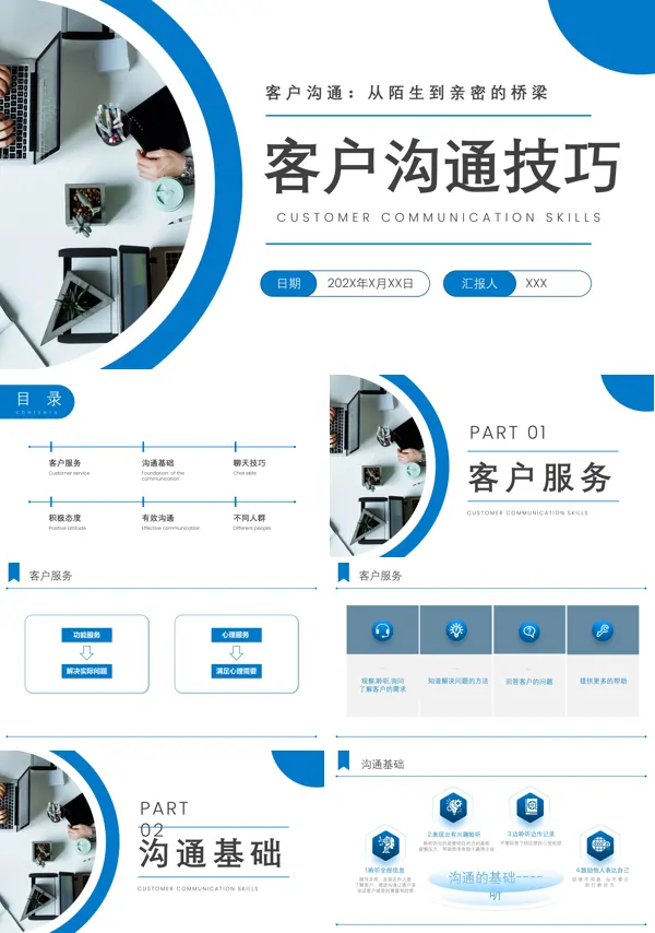 客户沟通技巧培训课件PPT
