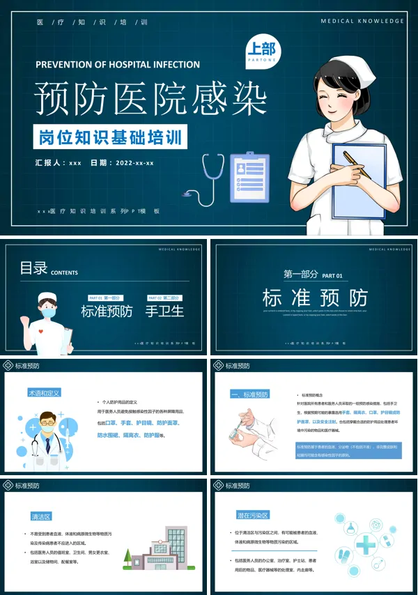 预防医院感染岗位培训PPT课件