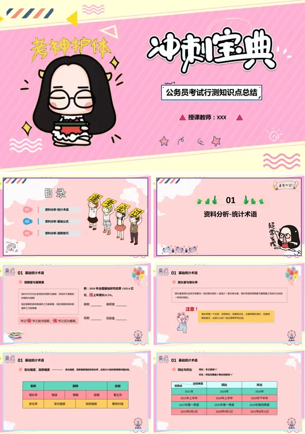 公务员备考PPT