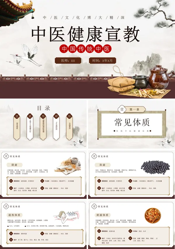 中医健康宣教ppt课件