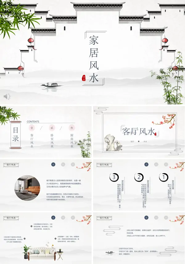 家居风水学知识讲解PPT课件