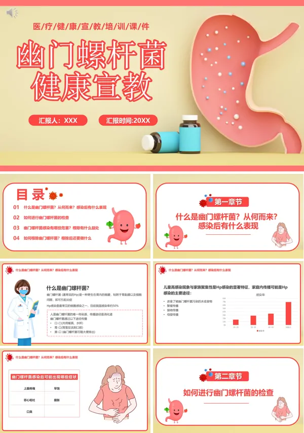 幽门螺杆菌科普ppt课件