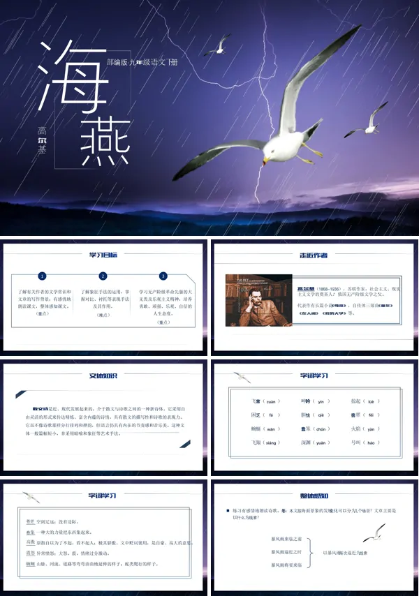 部编版《海燕》PPT课件