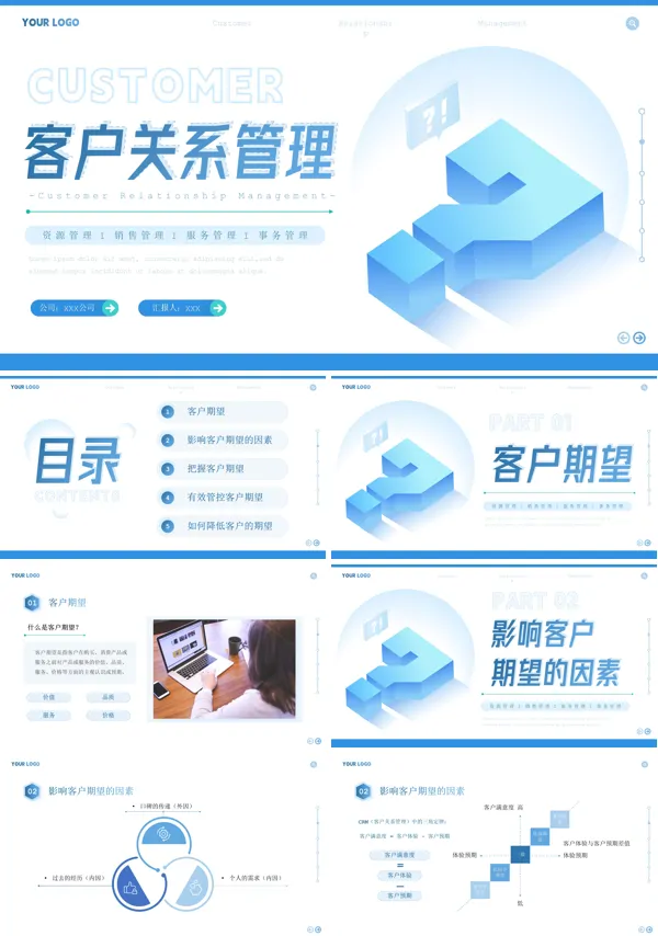 企业客户关系管理培训课件PPT