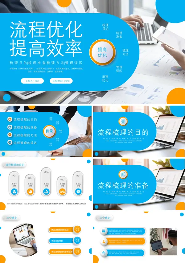 职场培训优化流程提高效率PPT课件含讲稿