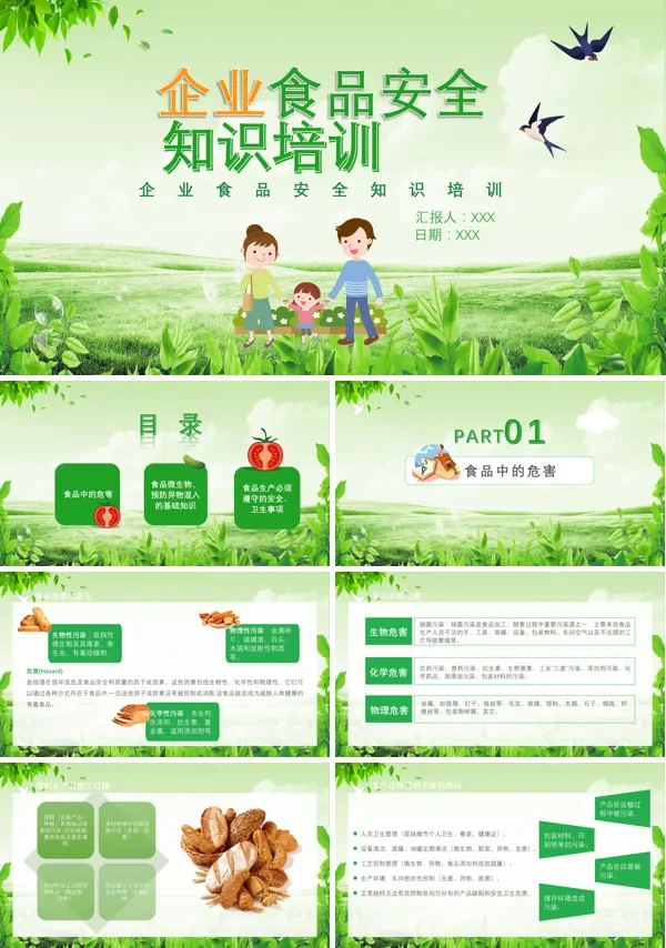食品安全员培训PPT课件