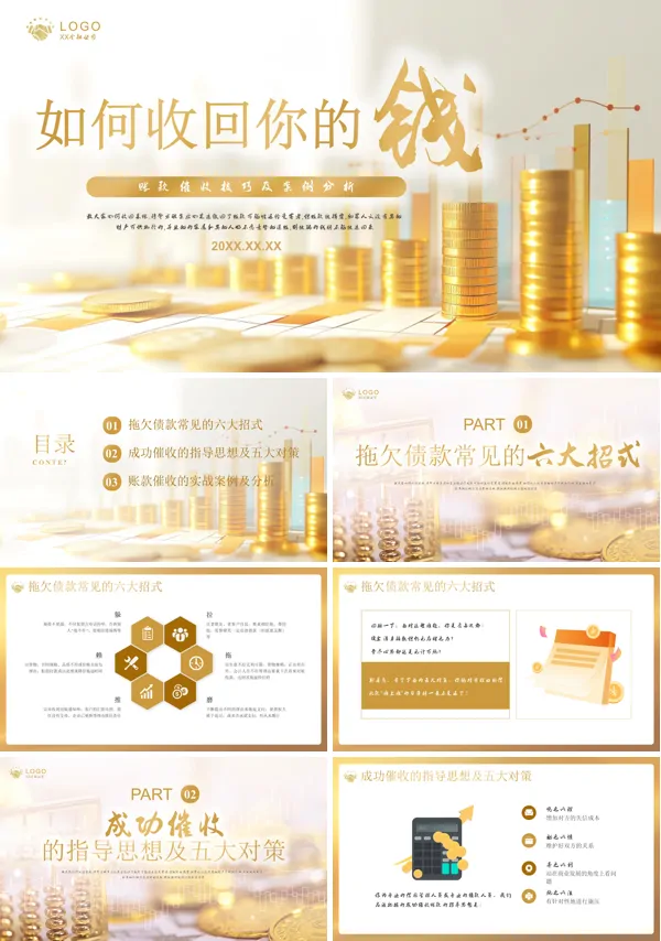 如何收回你的钱账款催收案例技巧培训PPT课件