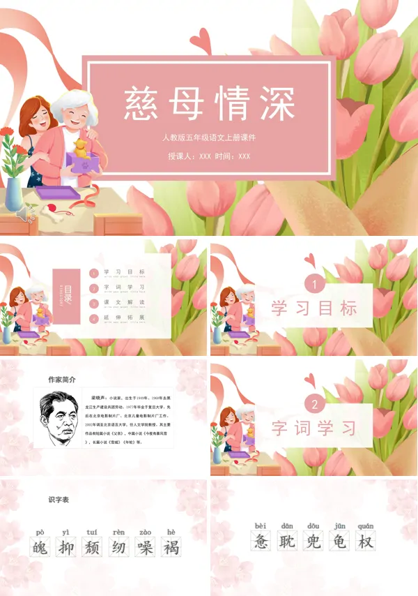 慈母情深小学语文PPT课件