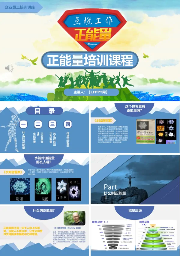正能量培训课程PPT课件