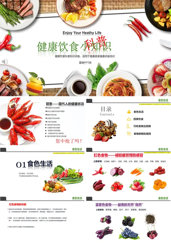 如何健康健康饮食PPT课件