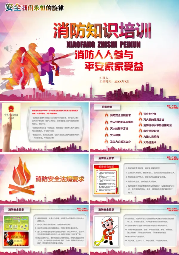 消防知识培训PPT课件