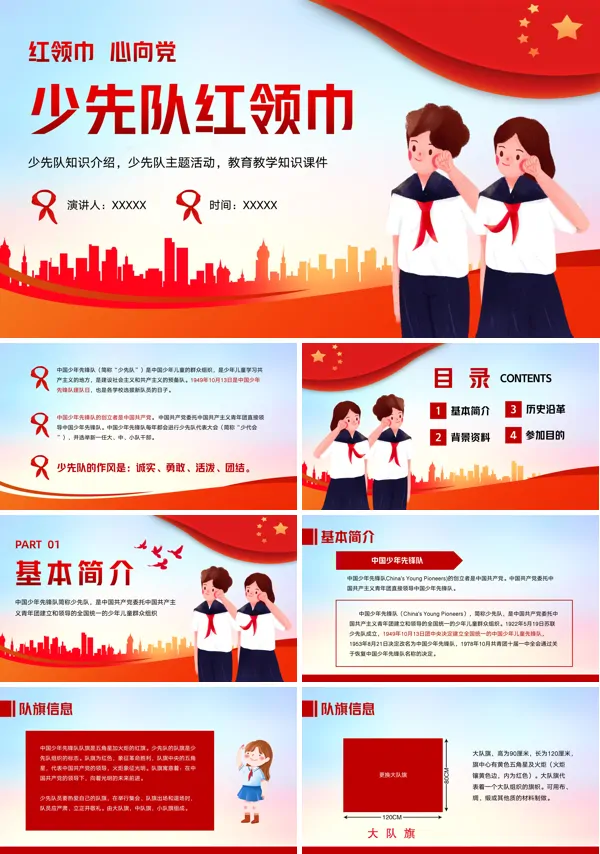 少先队基本知识科普PPT课件