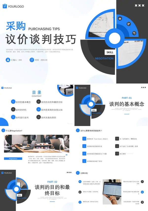 采购谈判议价技巧培训PPT课件免费下载