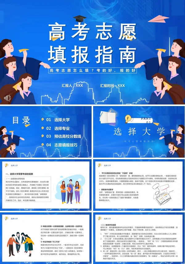 高考志愿填报基础知识PPT课件