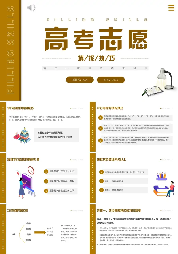 高考填志愿的方法和技巧ppt