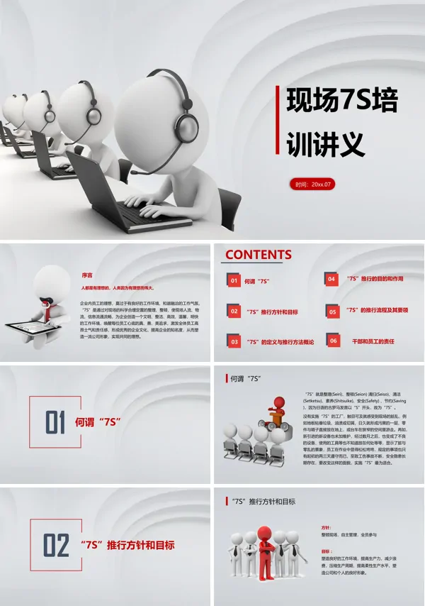 7S生产现场管理培训课件PPT