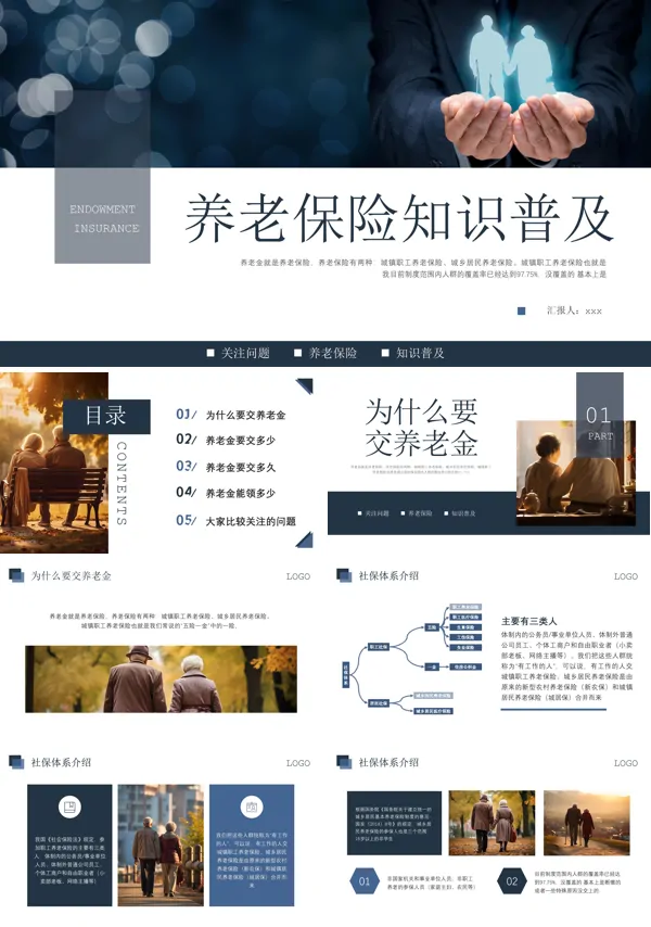 养老保险知识普及PPT