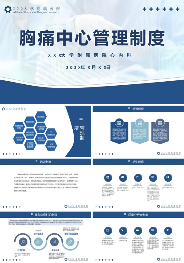 胸痛中心的管理制度ppt课件