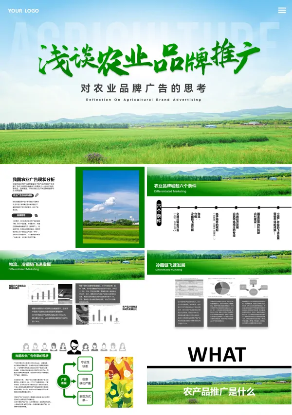 農(nóng)產(chǎn)品推廣宣傳推介匯報(bào)PPT含講稿