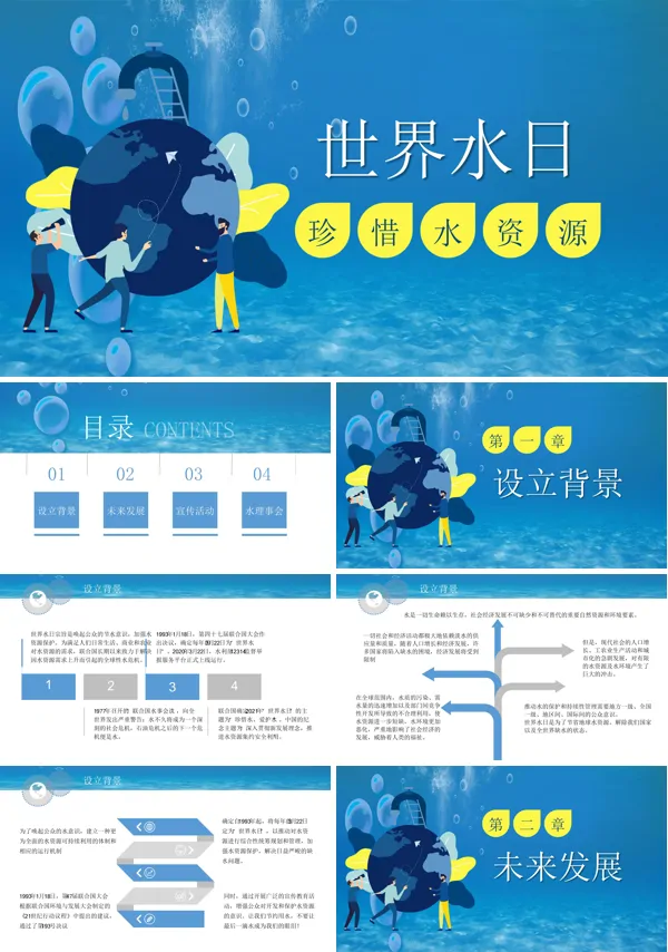 世界水日ppt课件