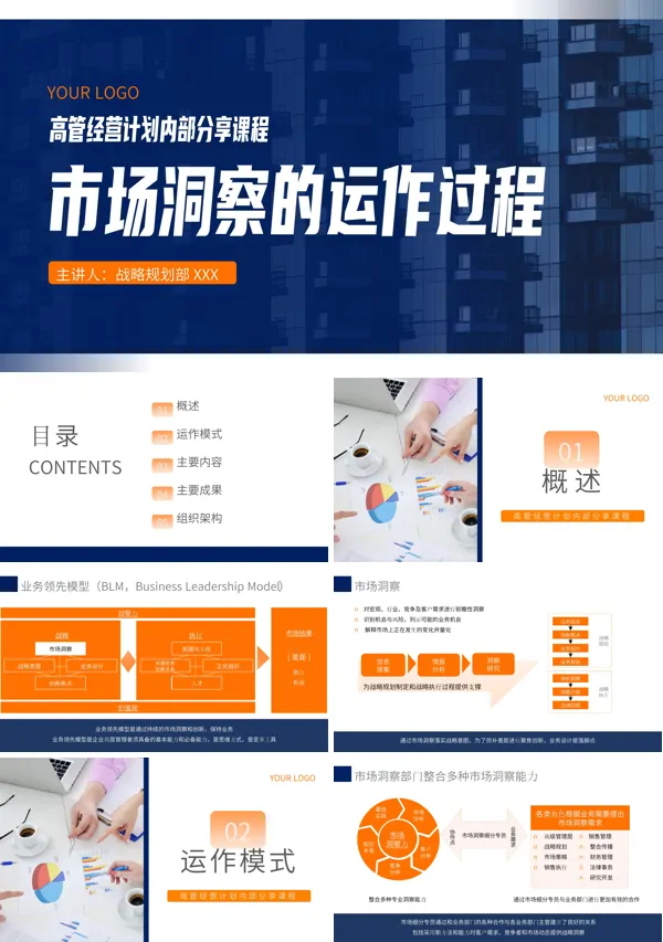 BLM市场洞察的运作过程PPT课件模板