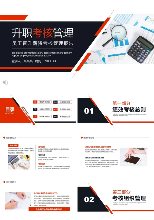 薪酬晋级管理考核PPT