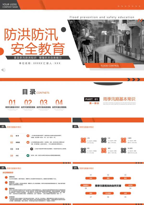 防汛应急知识培训内容PPT