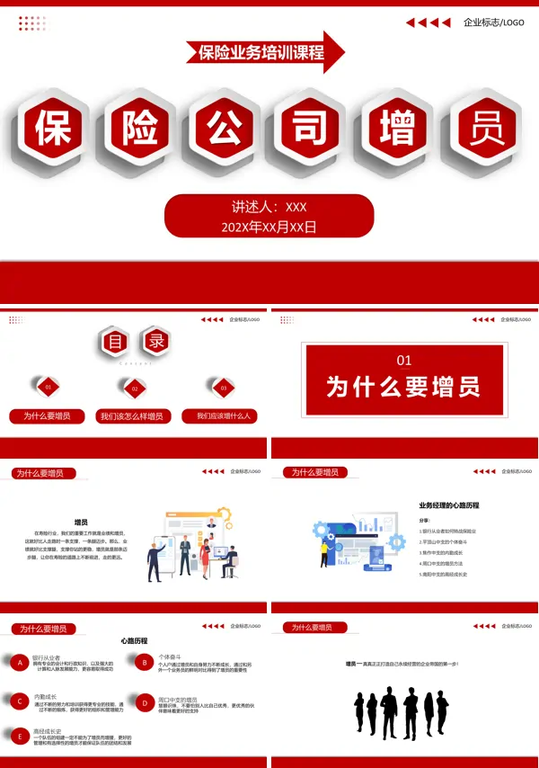 保险公司增员专题PPT课件