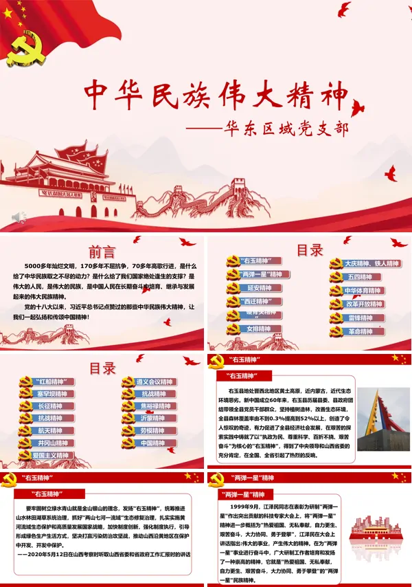 弘扬中华民族精神讲解学习.ppt