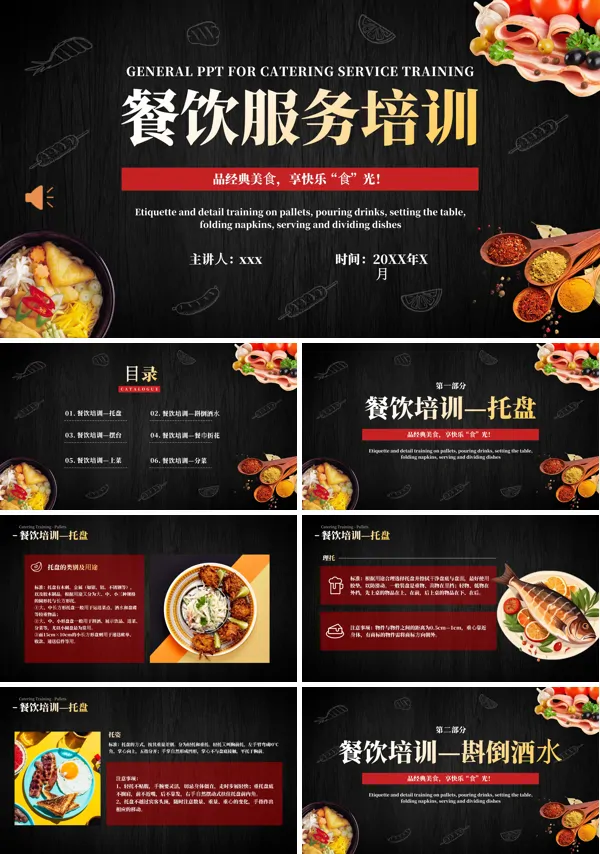 餐饮服务培训课件PPT