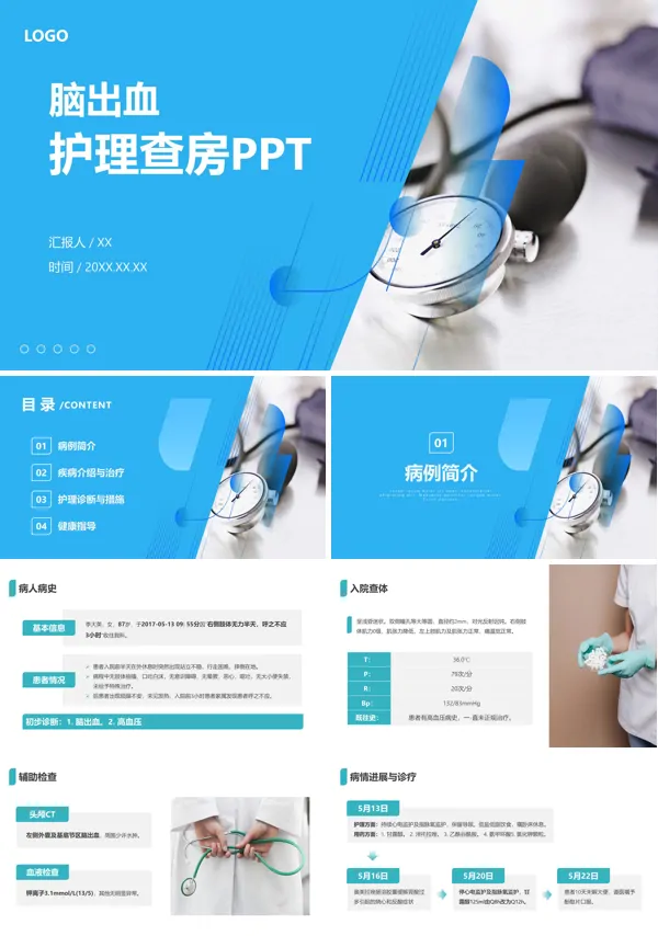 脑出血护理查房ppt课件