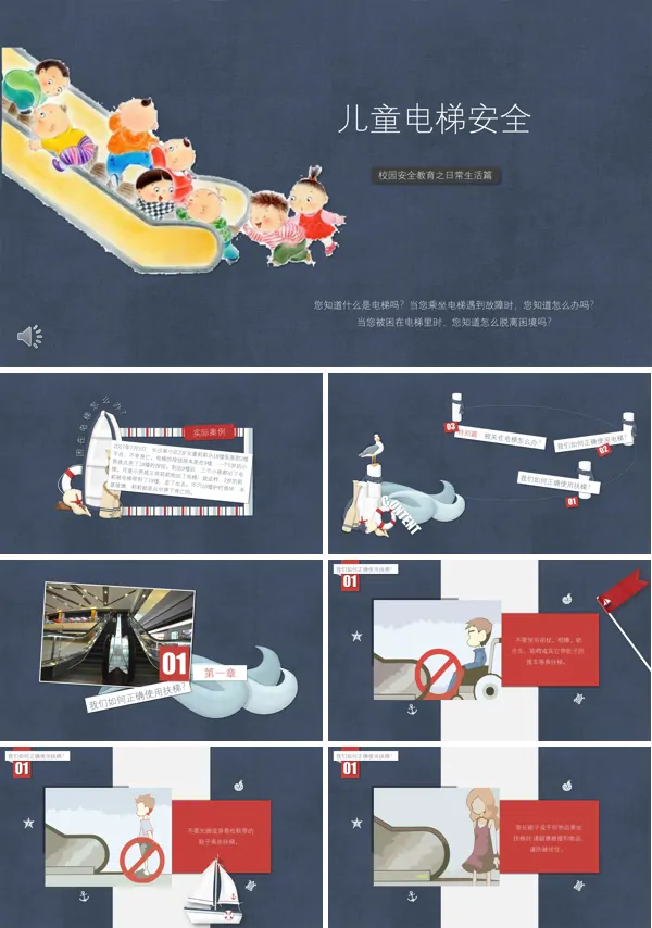 儿童乘坐电梯的安全ppt课件