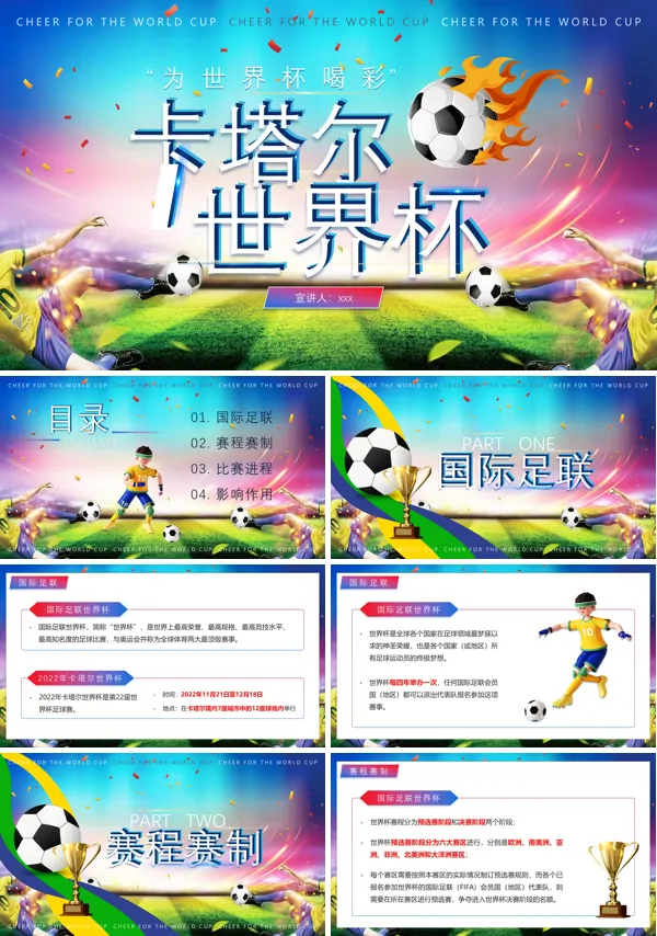 卡塔尔世界杯PPT